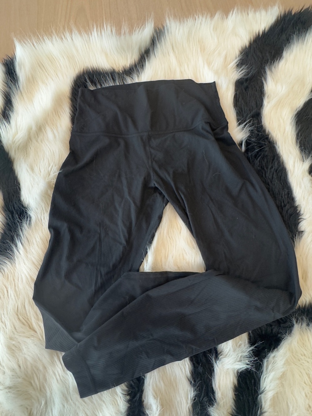 lululemon athletica Black High-Waist Active Leggings
